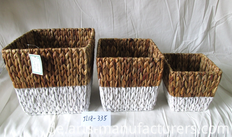 Wasserhyazinthe Blumenkorb water hyacinth flower basket